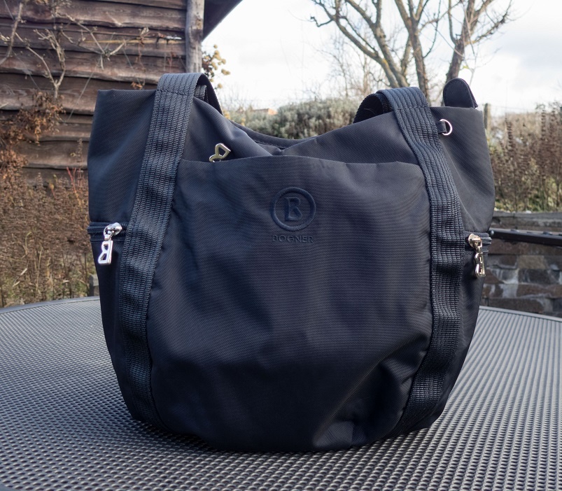 Bogner modrá nylonová kabelka - 6