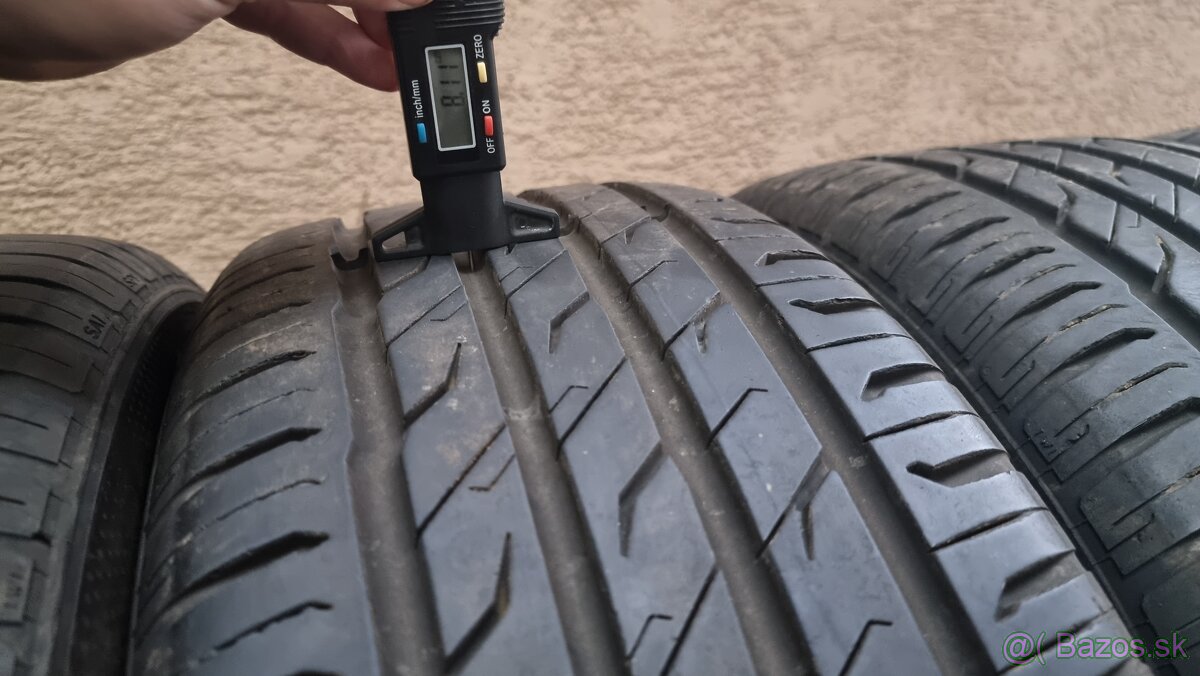 Predám letné pneumatiky Semperit 225/55 r17 Y XL,dot 4723. - 6