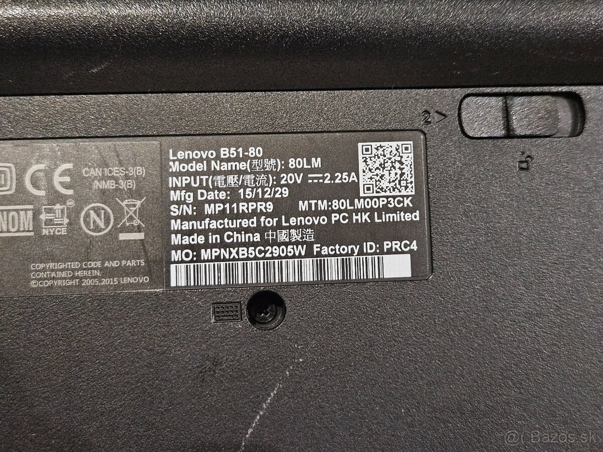 Notebook LENOVO B51-80 - 6