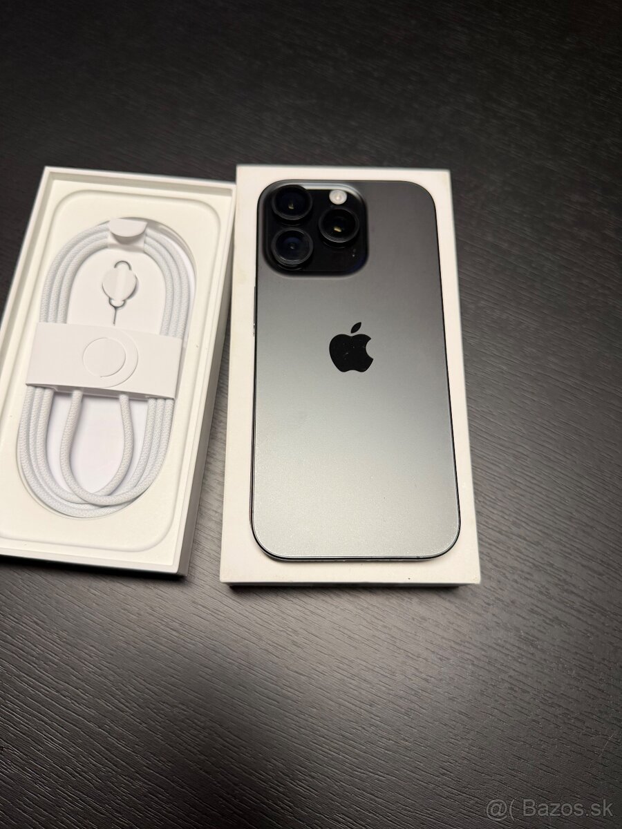 iPhone 16 Pro 256GB Black Titanium - 6