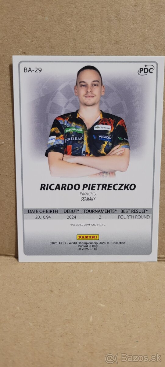 Hráči PDC Darts Šípky #3 2026 - 6