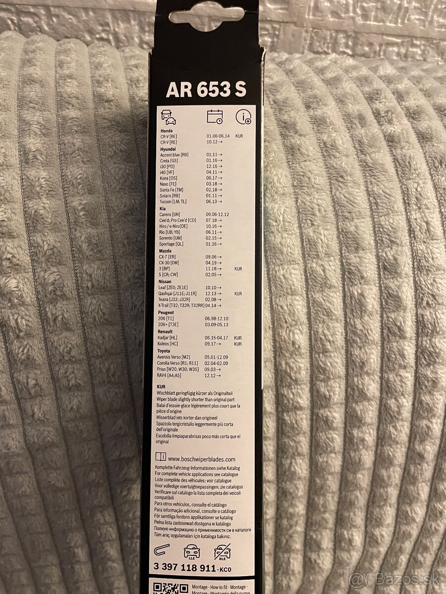 Predam stierač a kabinovy filter - 6