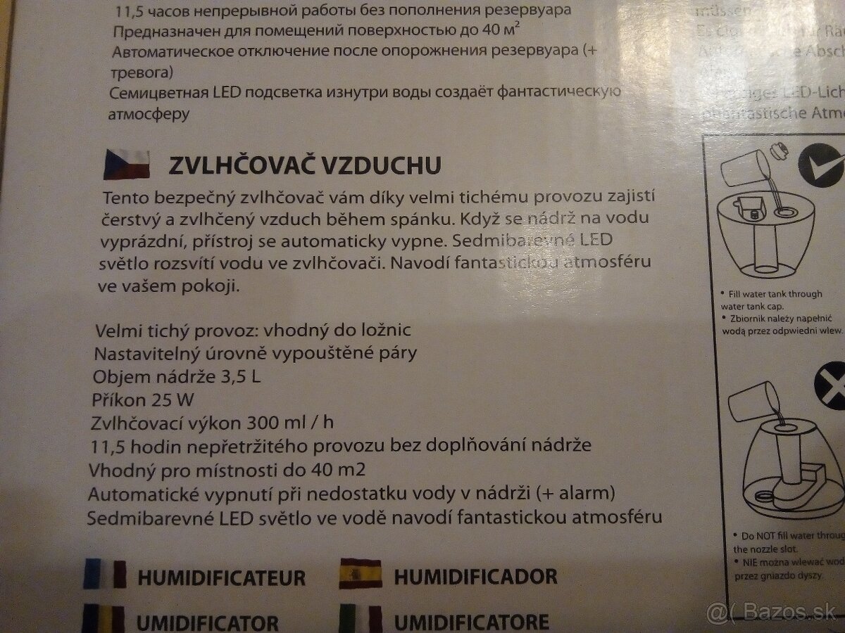 Zvlhčovač Esperanza - 6