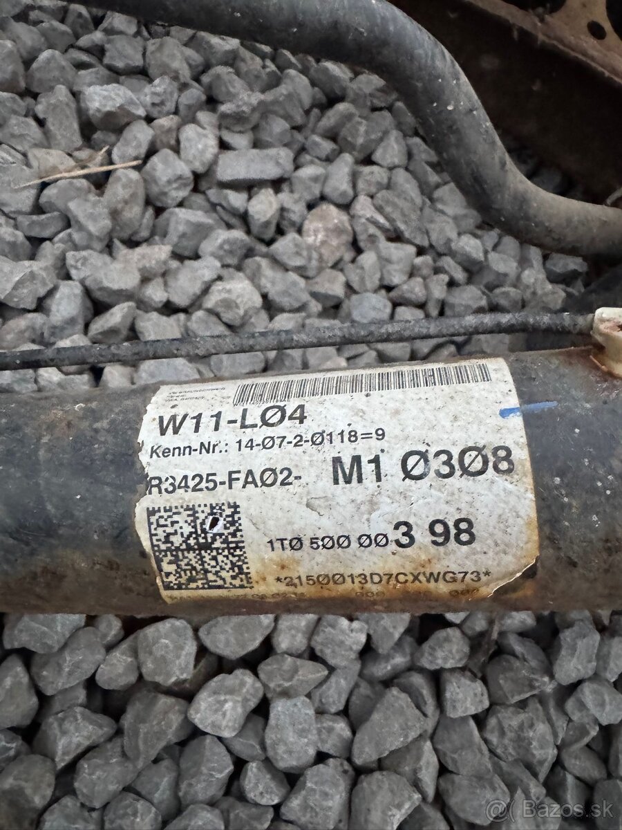 Zadná náprava kompletná 1K0505315BM - 6