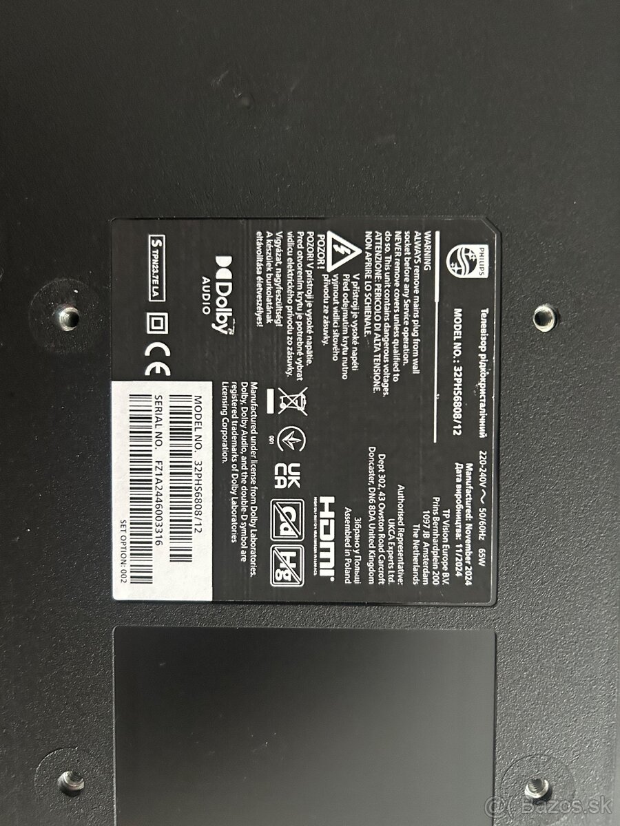 Predám LED HD televízor Philips - 6