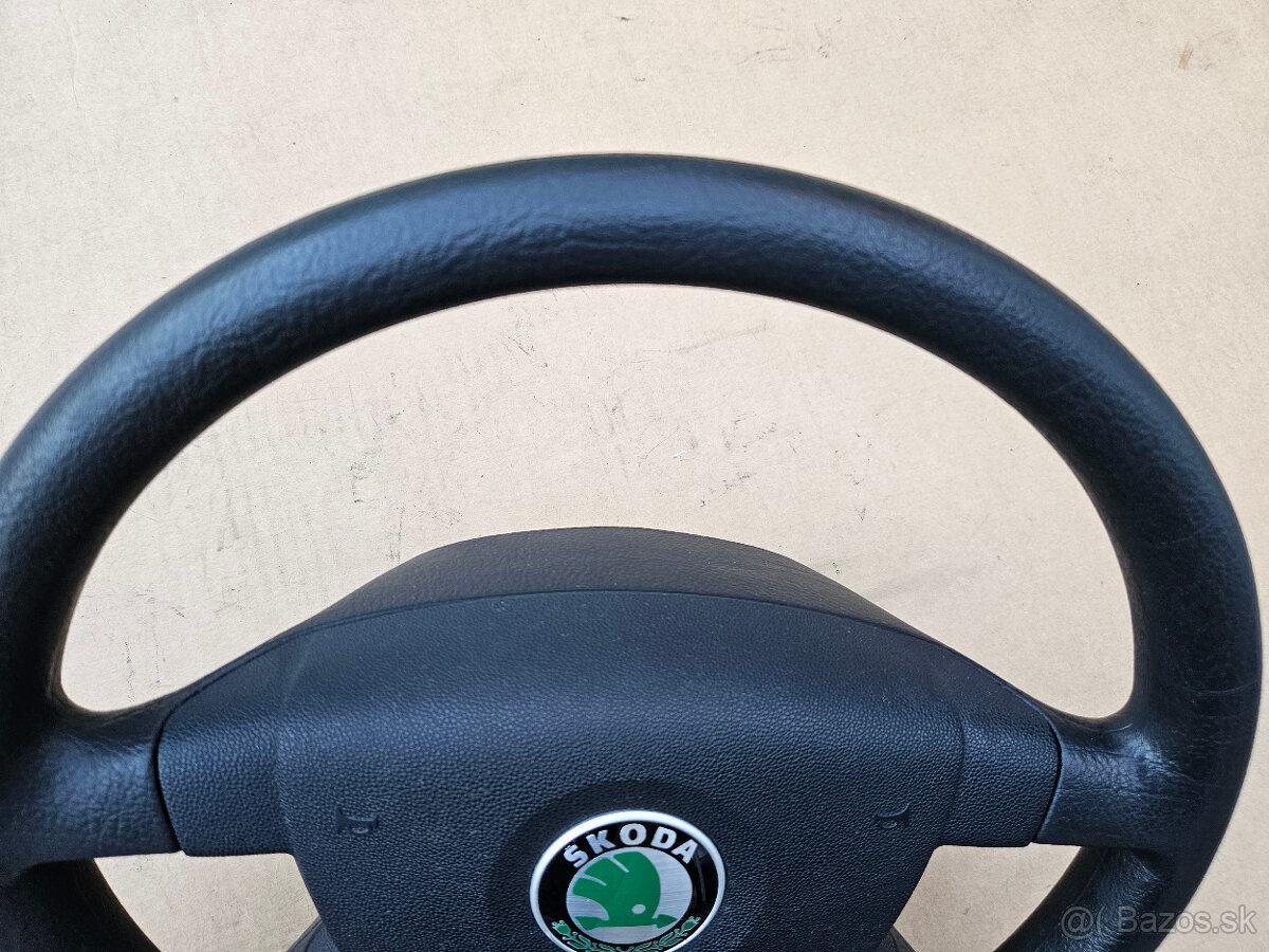Škoda Fabia 1 gumový volant pekná štruktúra - 6