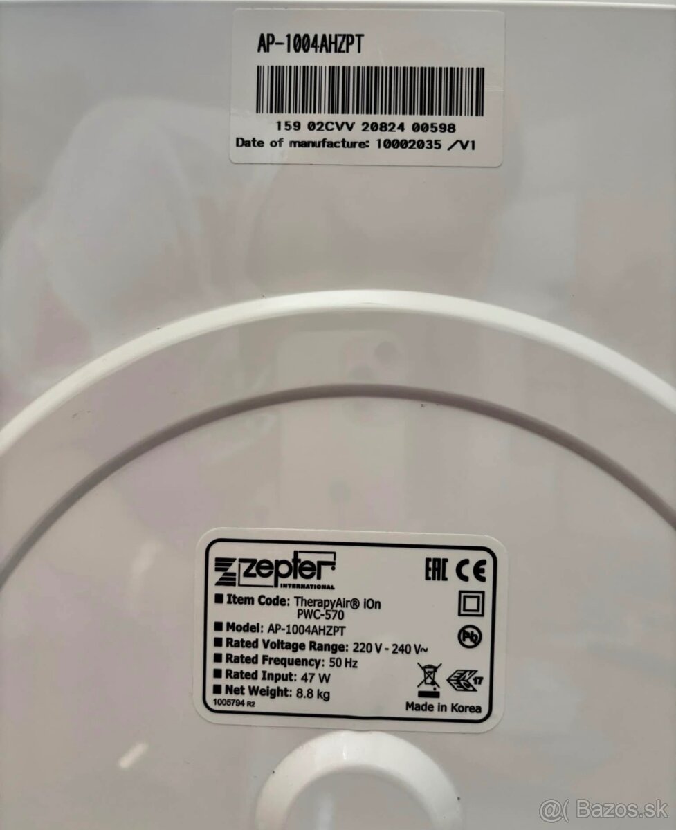 Čistička vzduchu Zepter - 6