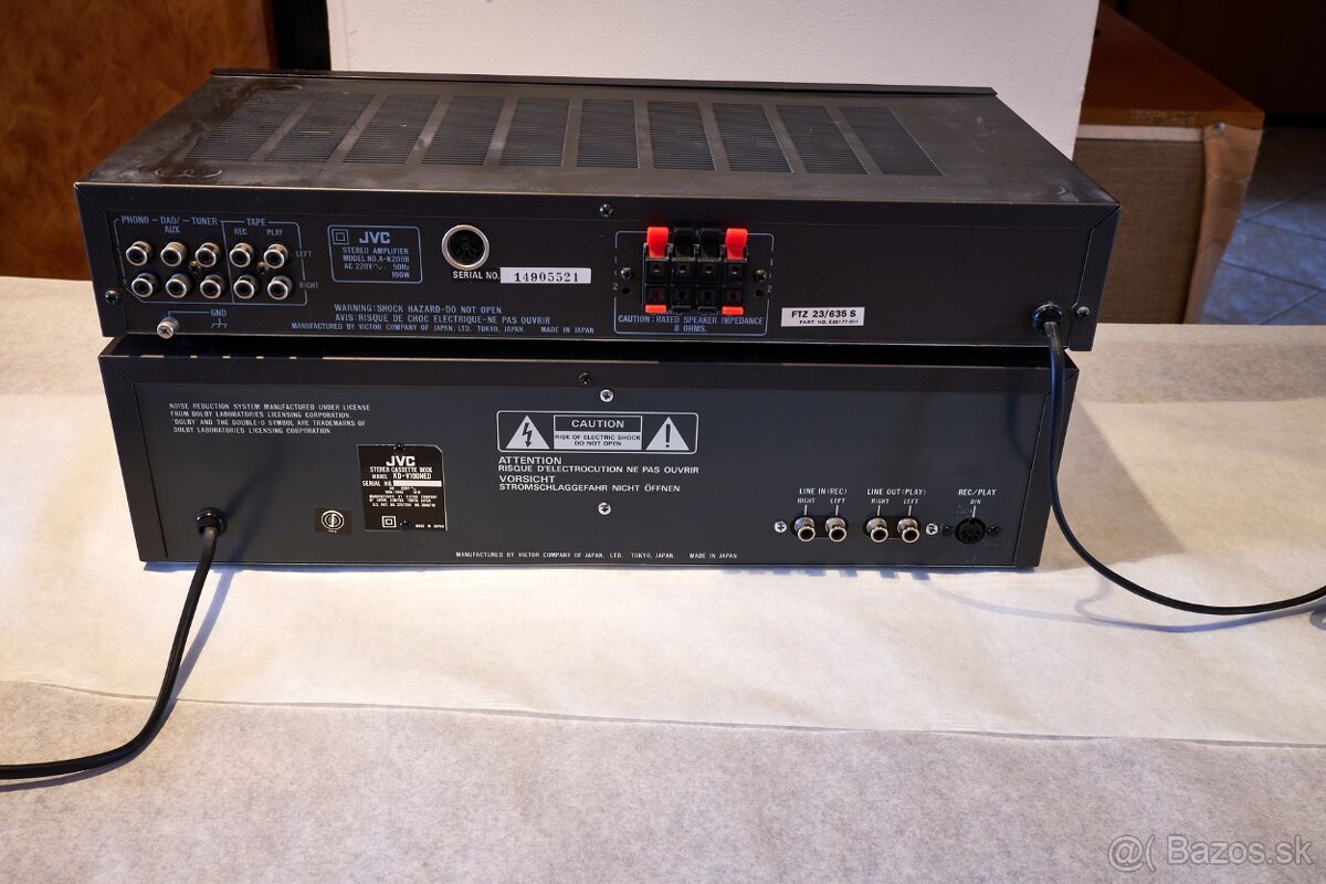 Predám hifi vežu JVC a reproduktory - 6