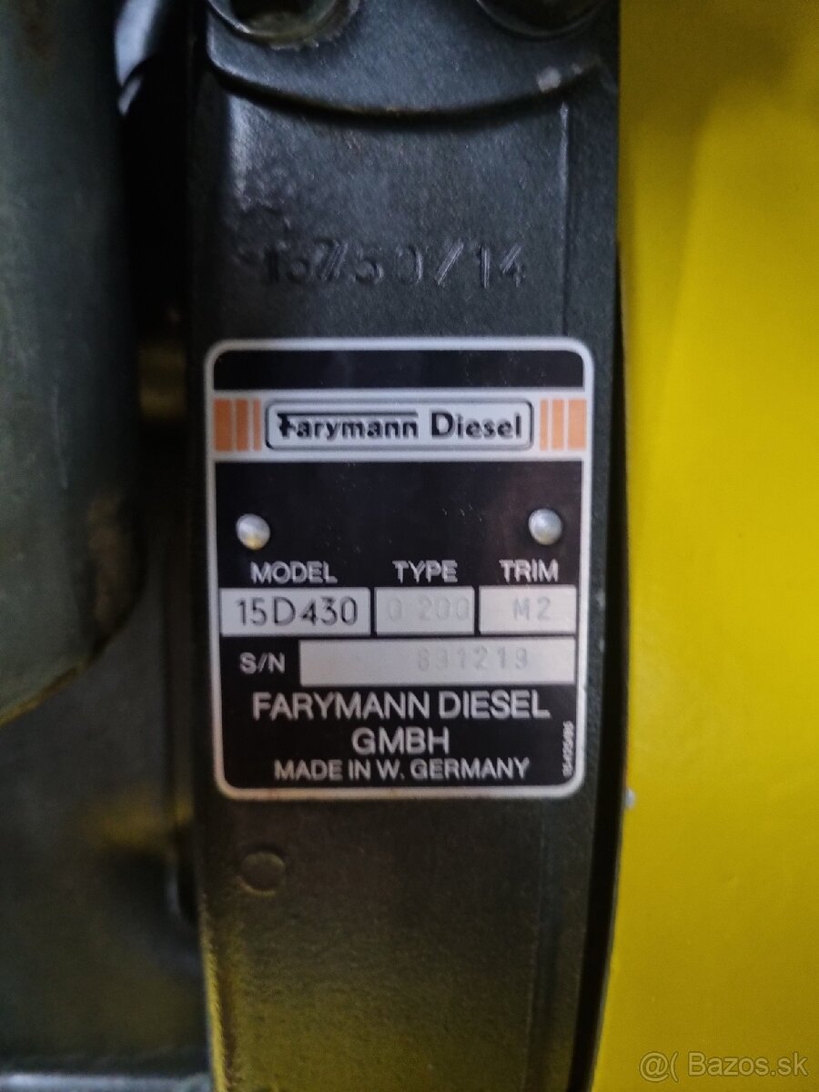 Dieselova reverzná vibračná doska WEBER TC30 - 6