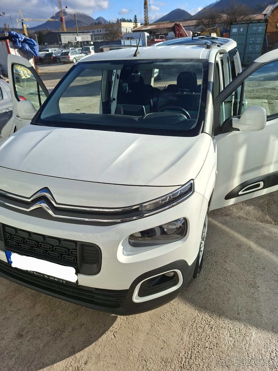 Citroen Berlingo 1.5 diesel 75 kw full výbava - 57 000 km - 6
