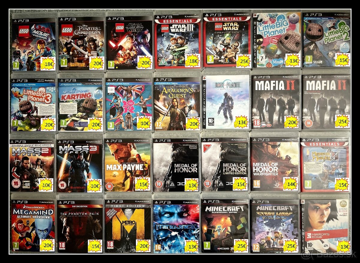 Predam PS3 hry - Crash, GTA, LEGO, FIFA, F1, BUZZ - 6