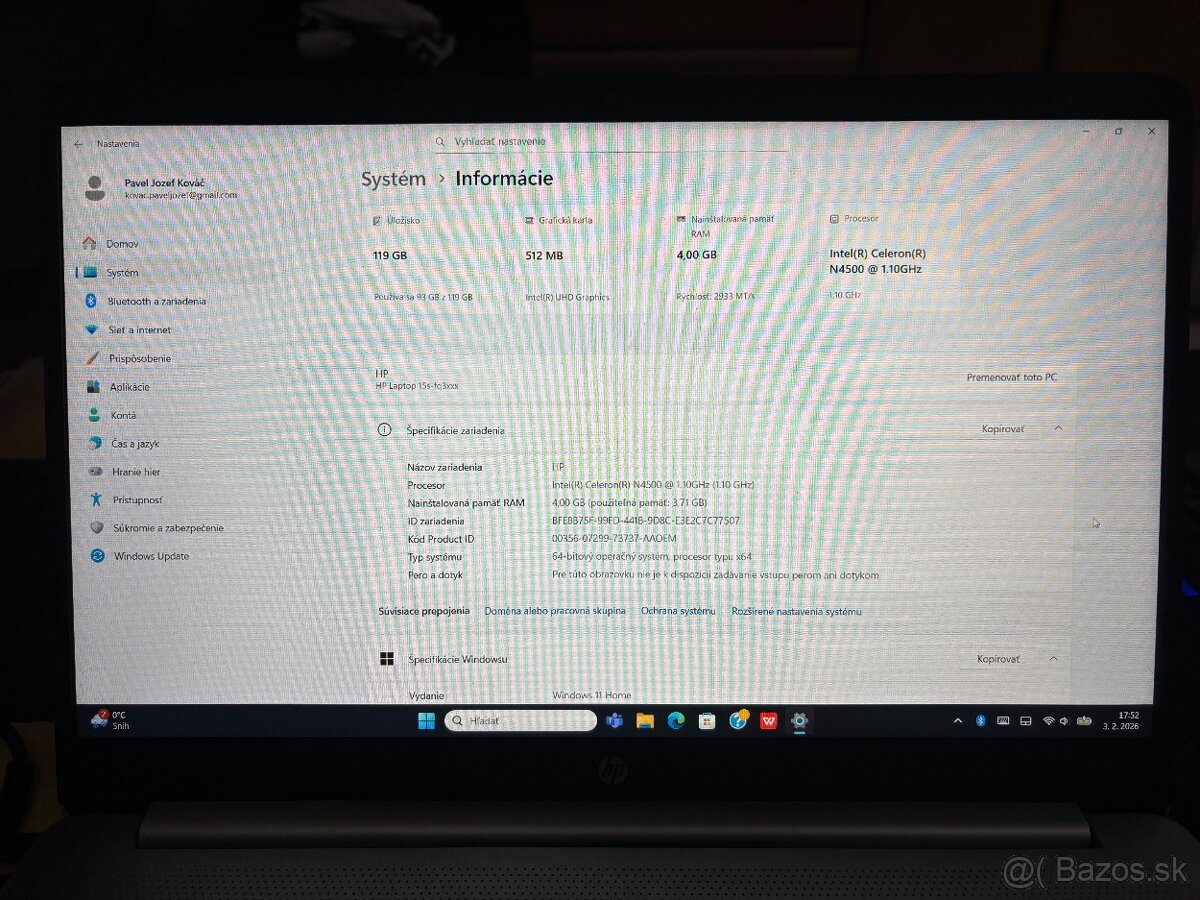 HP Laptop notebook - 6