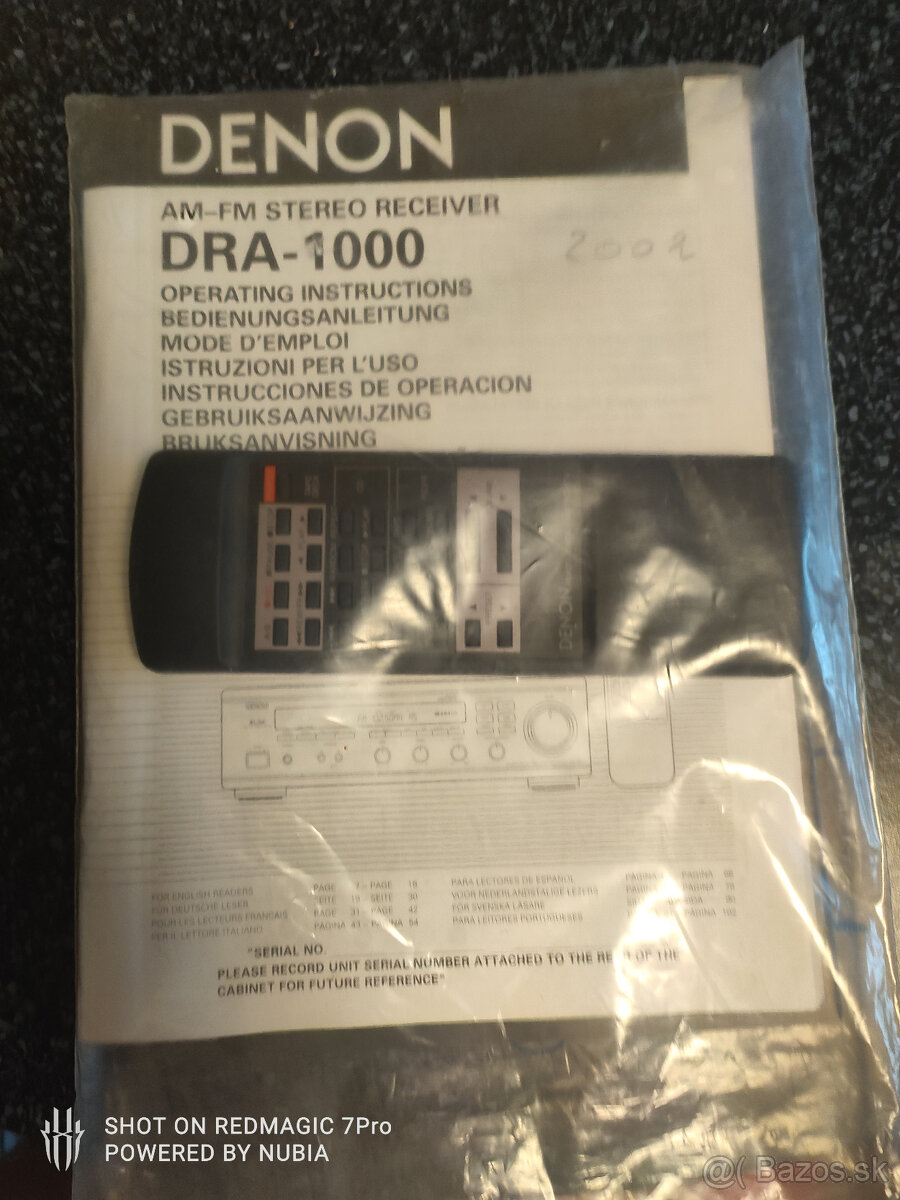 Zostava DENON 1000 - 6