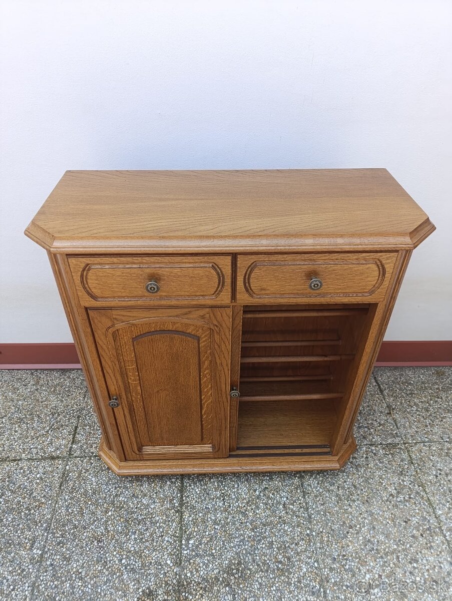 Rustikální botník, nábytek z masívu - 6