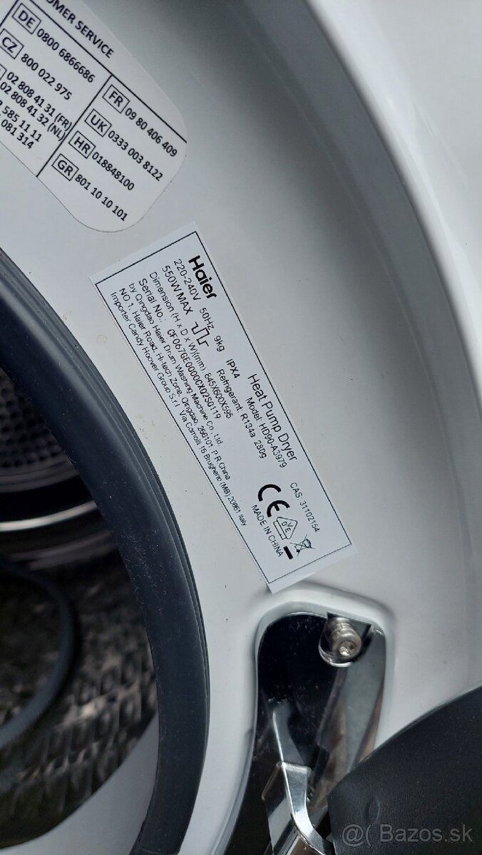 Sušička prádla HAIER HD90-A3979A - 6