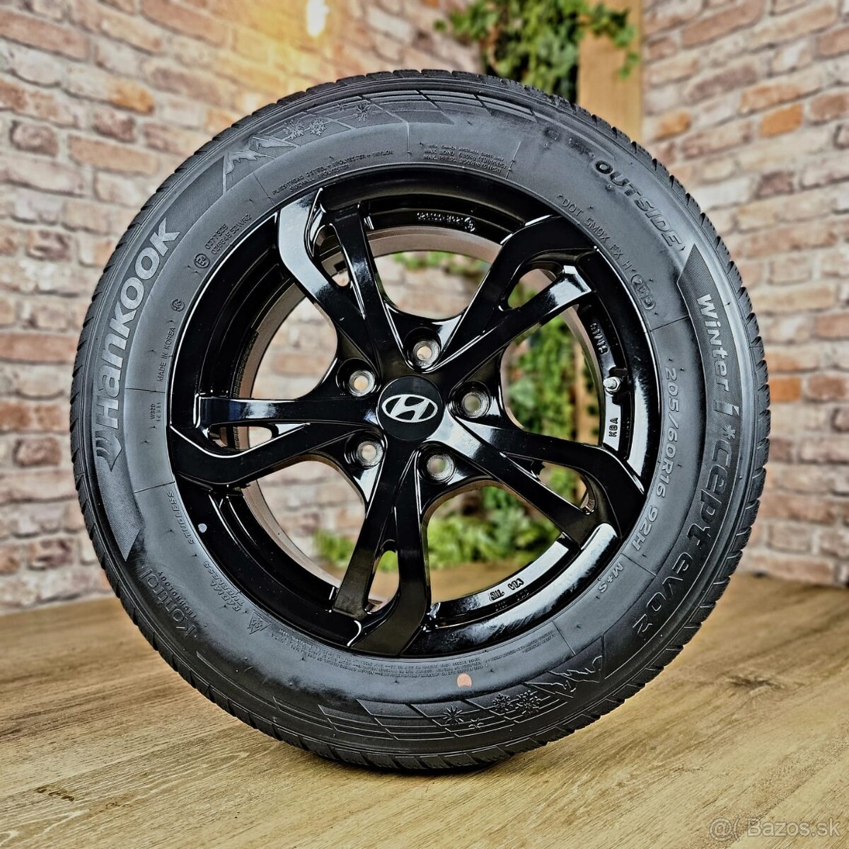 Alu R16 5x114 orig. HYUNDAI Kona + zimné 205/60R16 - 6