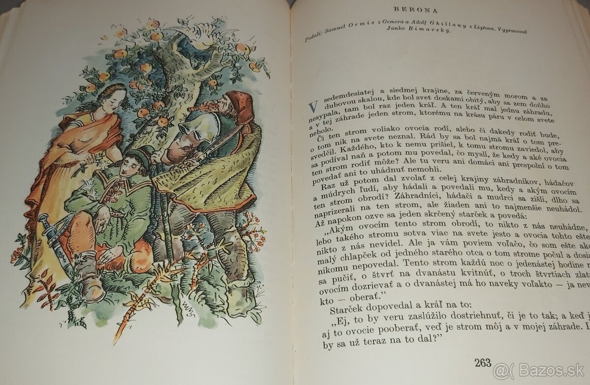 PROSTONÁRODNÉ SLOVENSKÉ POVESTI - vydanie z roku 1958 - 6
