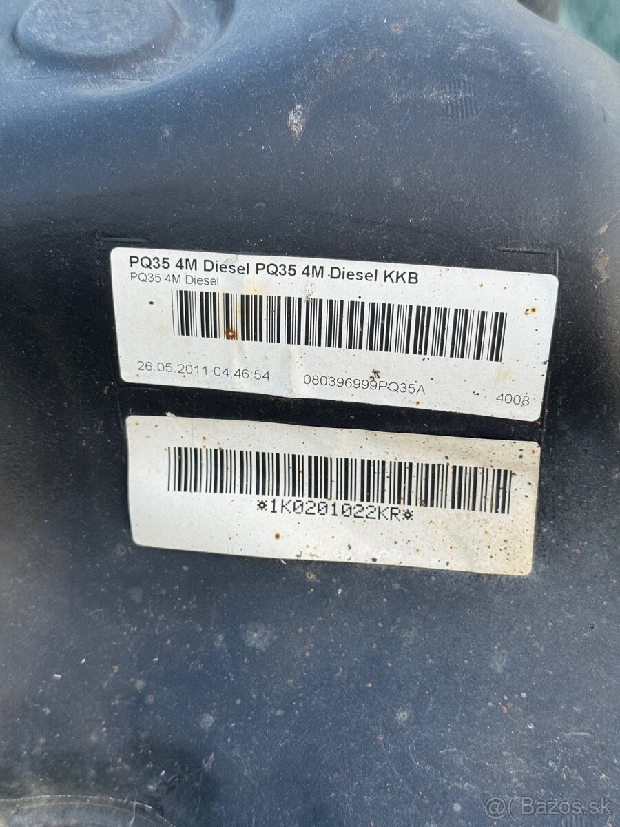 Palivová nádrž Superb 2 TDI - 6