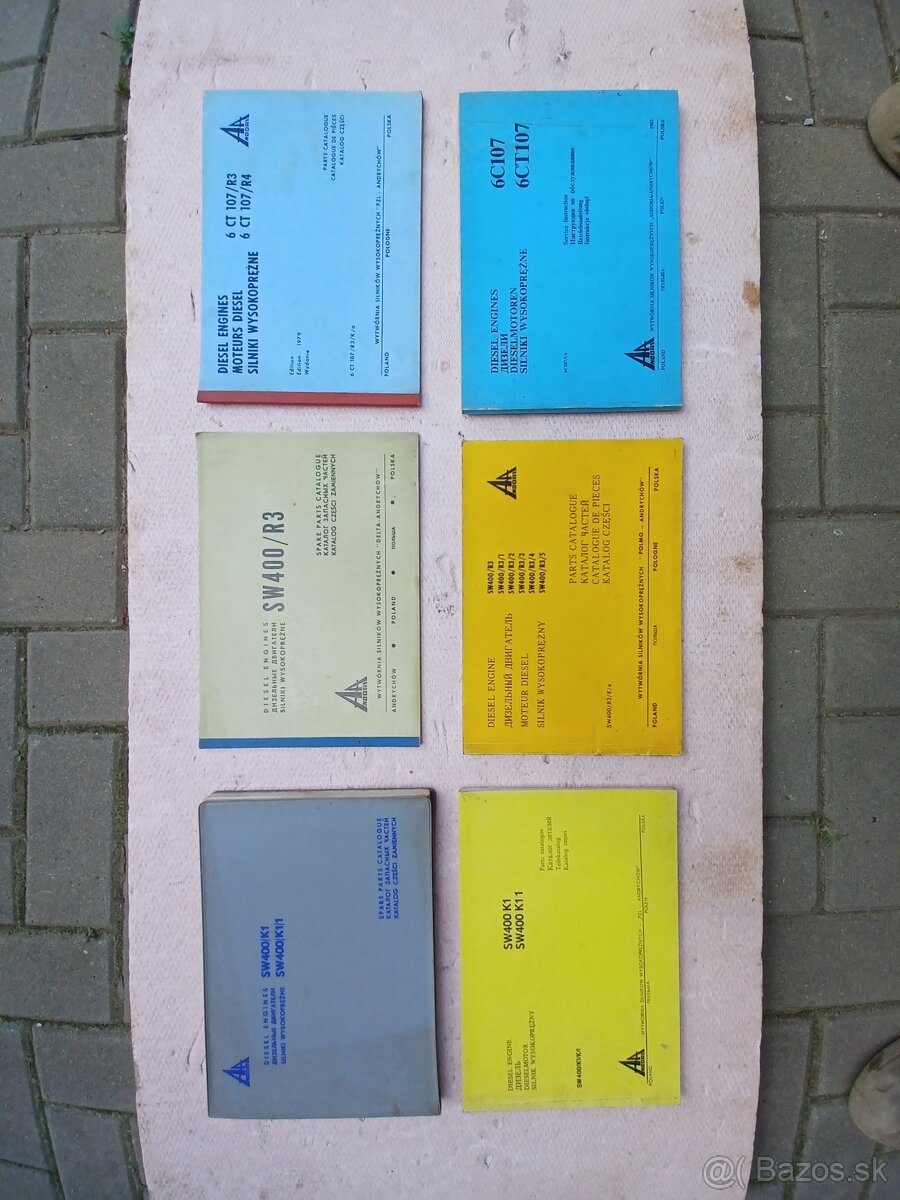 Katalogy a prirucky-navody na poln. Stroje - 6