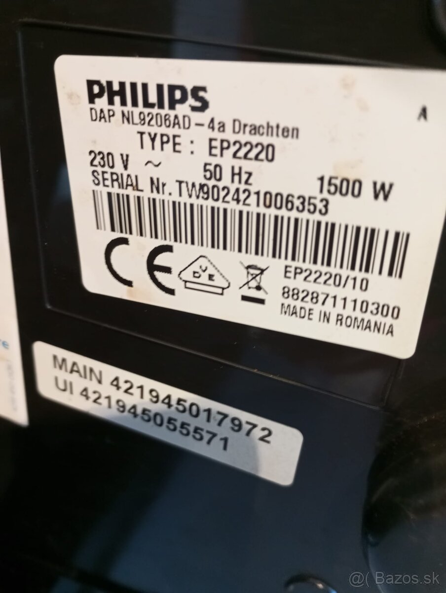 Espresso kávovar Philips LatteGo EP2220 NEW - 6