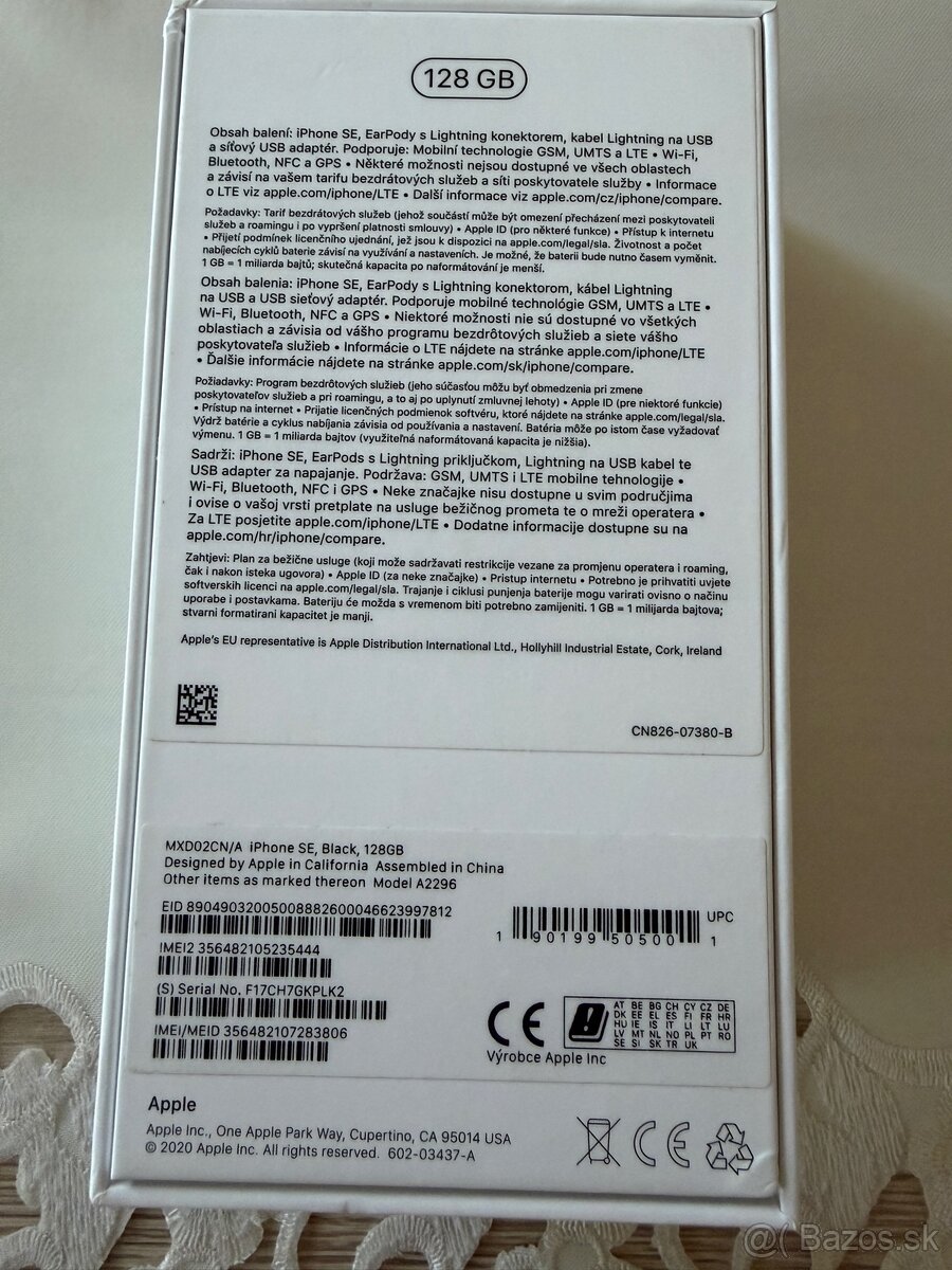 iPhone SE 128GB Black - 6