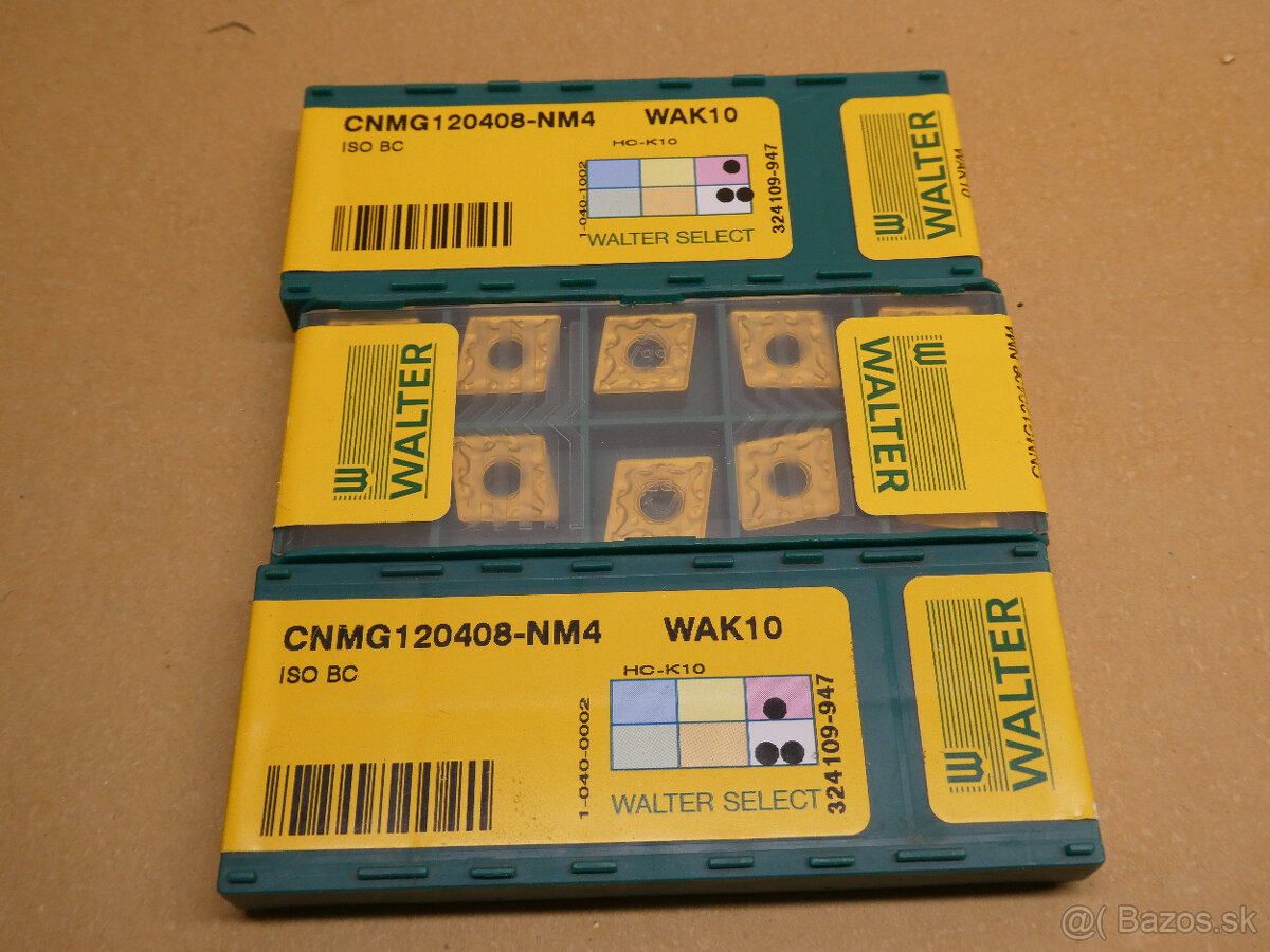 Predám doštičky CNMA a CNMG 1204 - 6