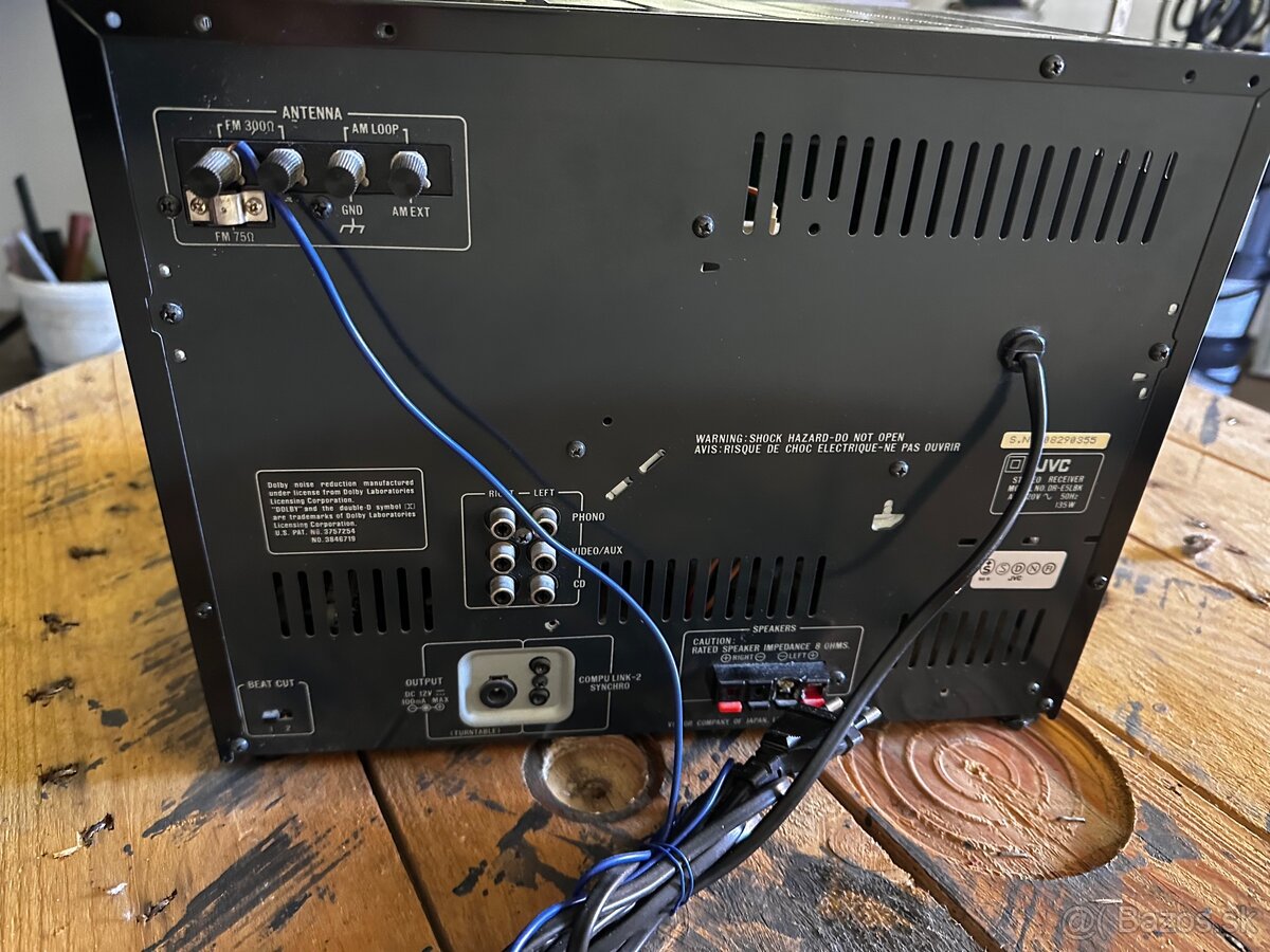 JVC DR-E5L + JVC AL-E11 – retro hi-fi zostava - 6