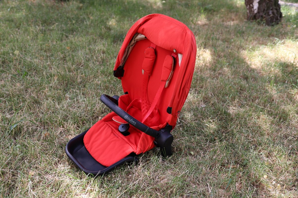 Vanička Cybex Priam, podvozok, šport.sedenie + vajíčko Cybex - 6