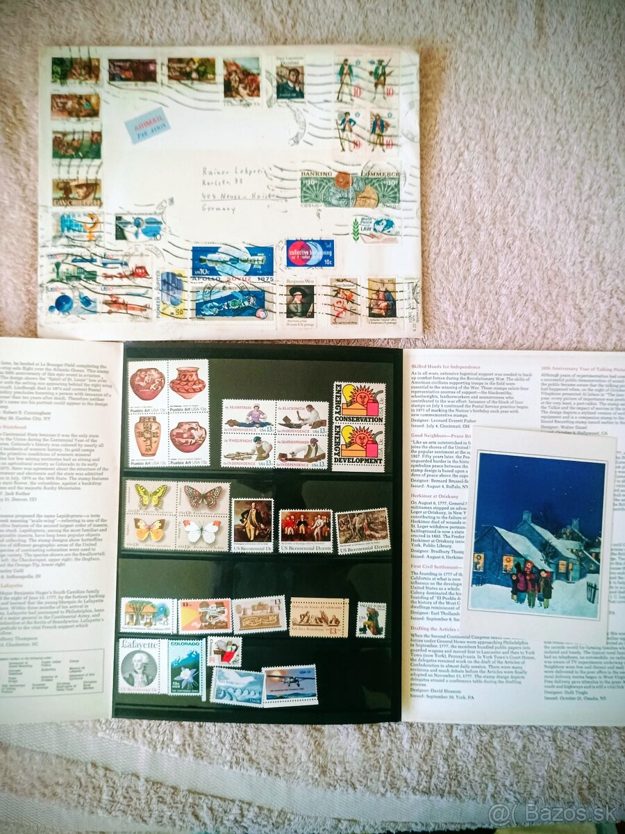 hromada FDC Nemecko +známky - 6