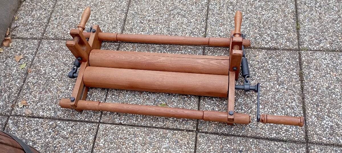 Starý drevený mangel - 6