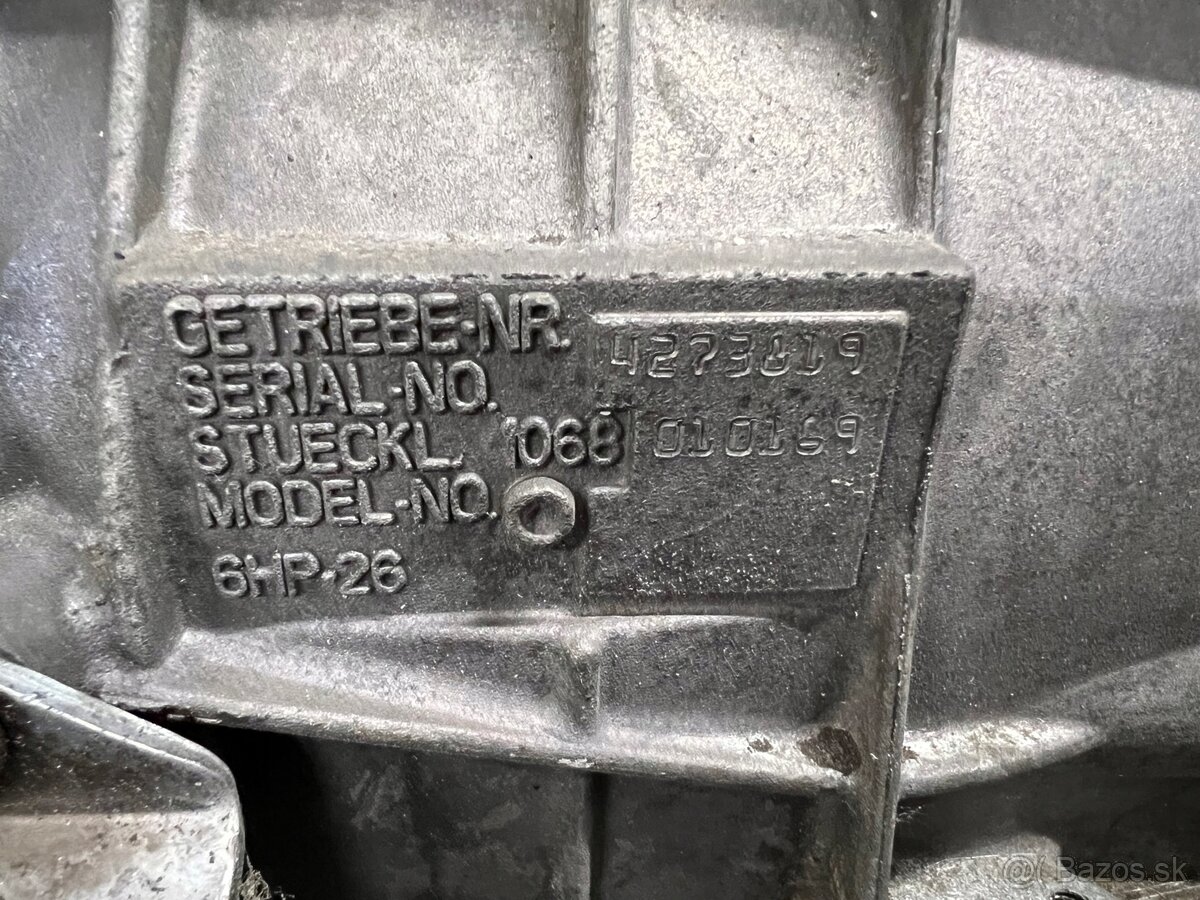 Bmw e65 730d automat.prevodovka zf6hp26 - 6