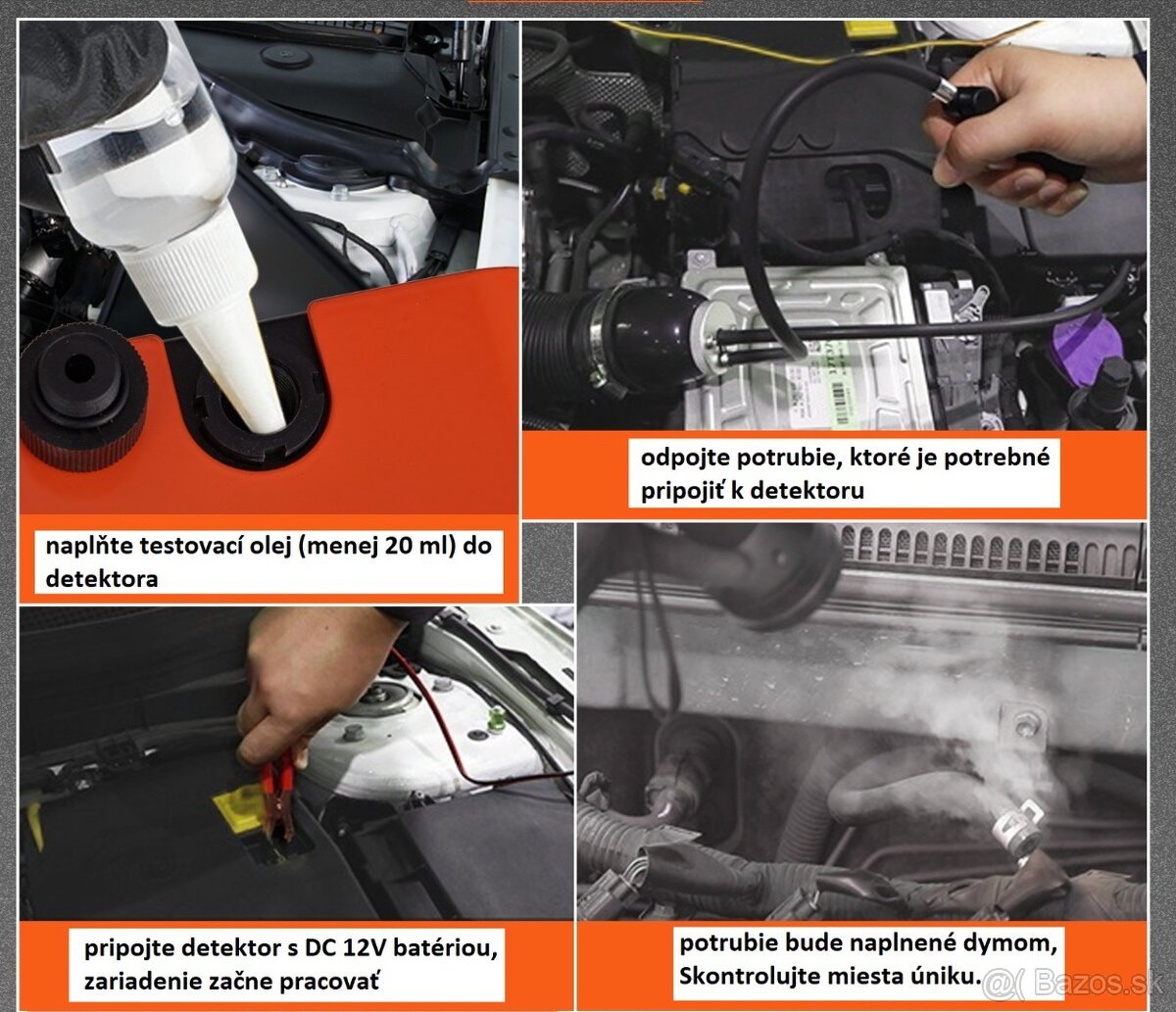 Detektor úniku dymu - 6