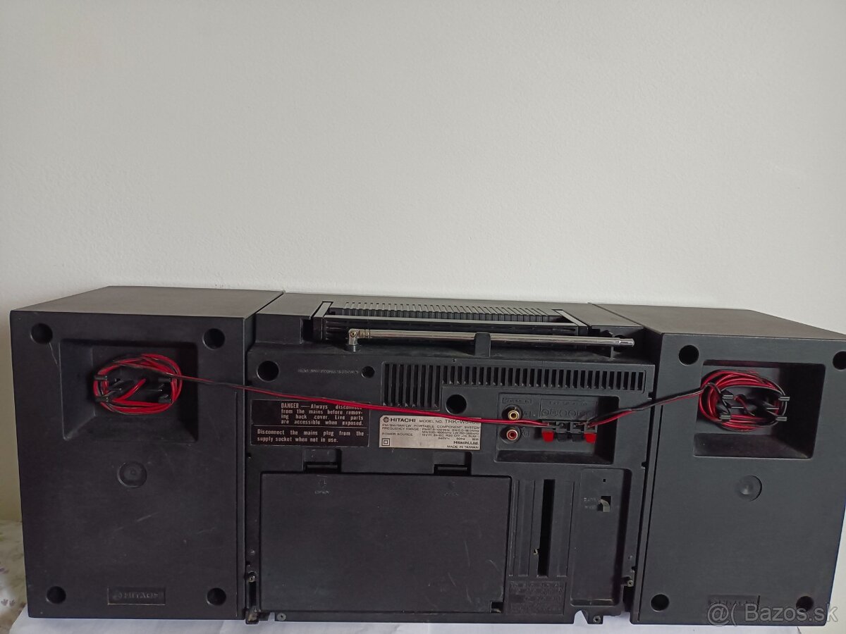 Hitachi TRK 540 E, radiomagnetofon retro kazeťák - 6