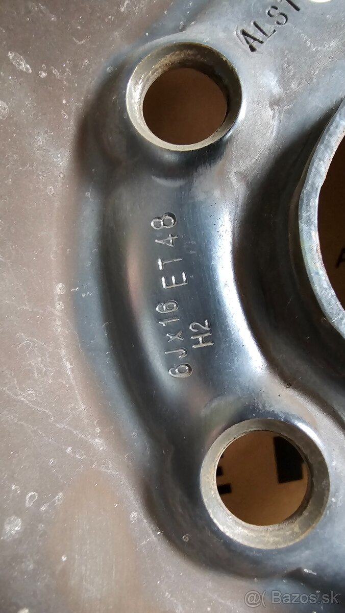 letné pneu plus disky 205/55 R16 H skoda octavia - 6