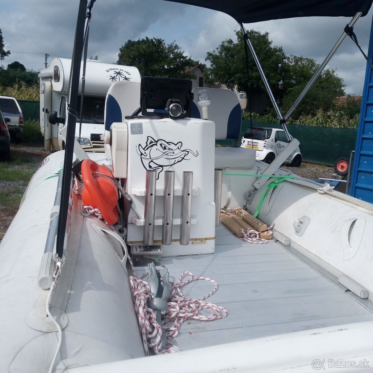 Nafukovací čln katamara - 6