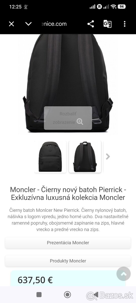 Predám ruksak Moncler - 6
