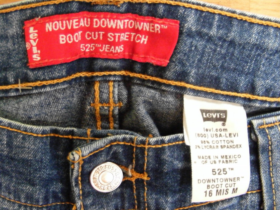 Pánske kordové džínsy a dámske džínsy Levi's - 6