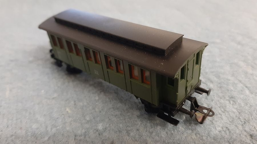 Vláčiky - osobný vozeň Zeuke TT - 6