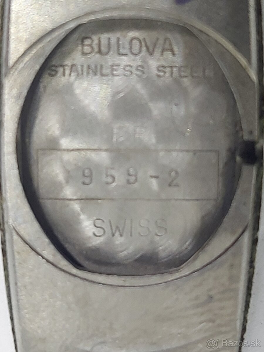 Predám funkčné Švajčiarske dámske hodinky Bulova - 6