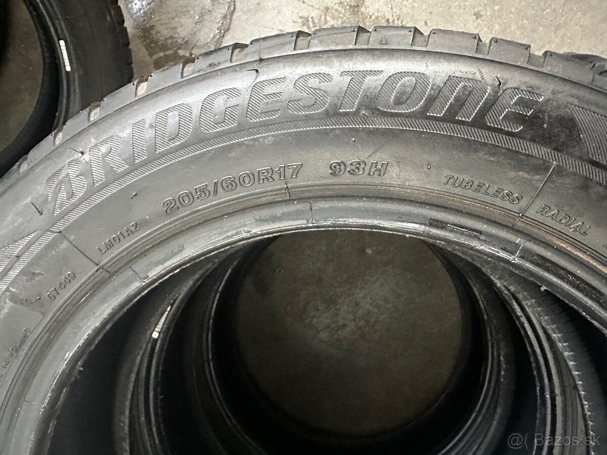 205/60 R17 93H Bridgestone Blizzam Lm001 zimné - 6