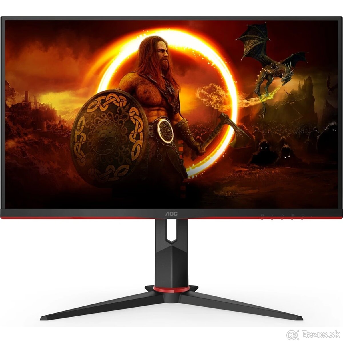 Zaoblený špičkový hráčsky monitor AOC Q27G2U/BK 27" - 6
