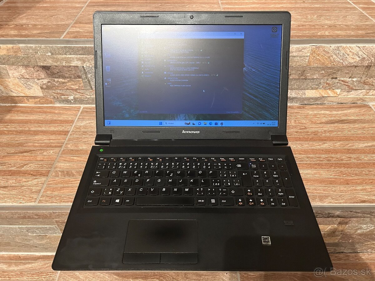 Lenovo B5400 s Intel i5,8gb ram,SSD a 15,6"HD LCD - 6