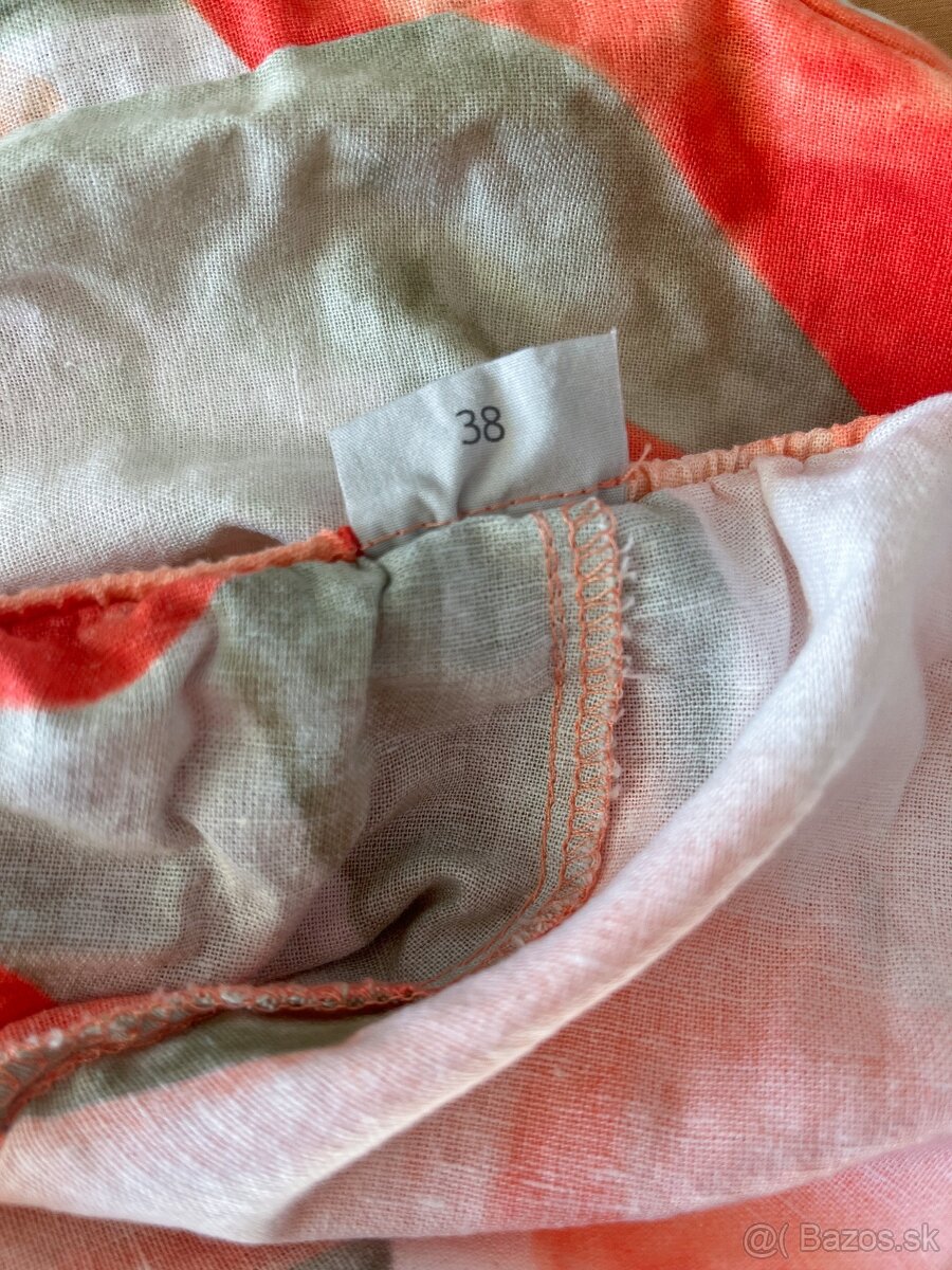 Ľanové nohavice veľkosť 38 - 6