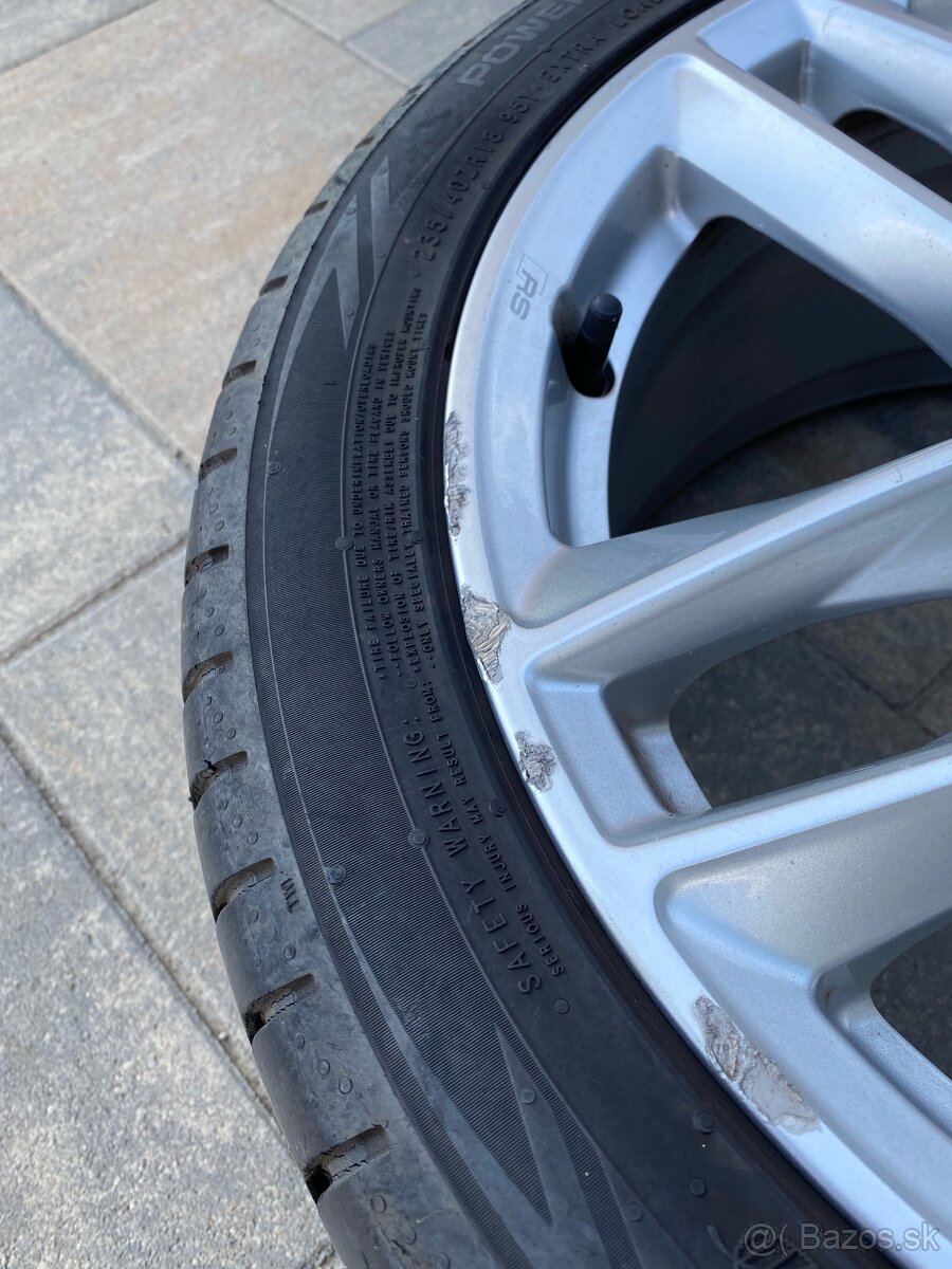 Letná sada 235/40 R18 Audi RS - 6