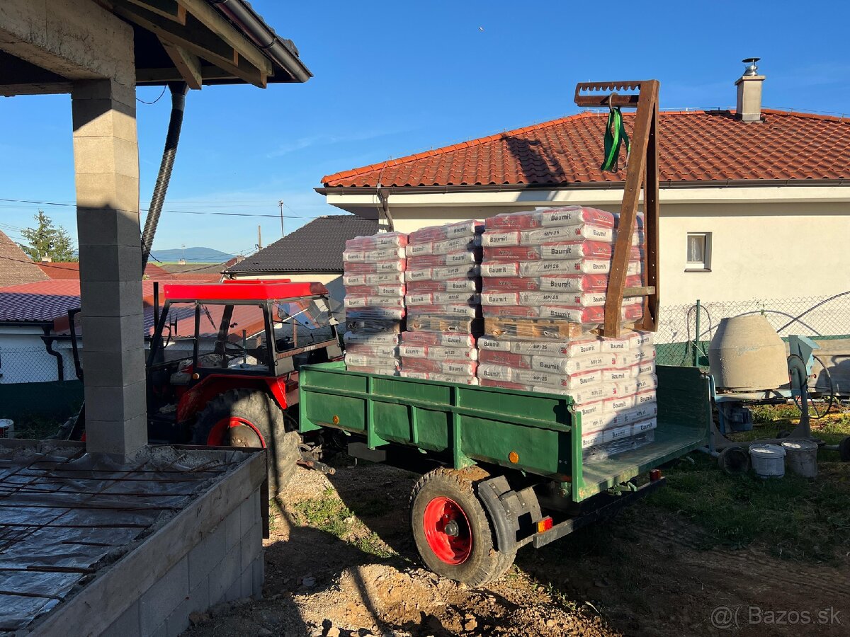 Vyklapacia vlečka za traktor - 6