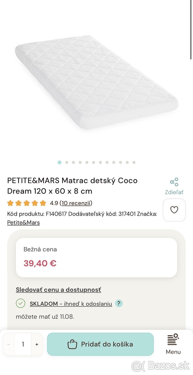 Detská postieľka Little Sky Dalia - 6