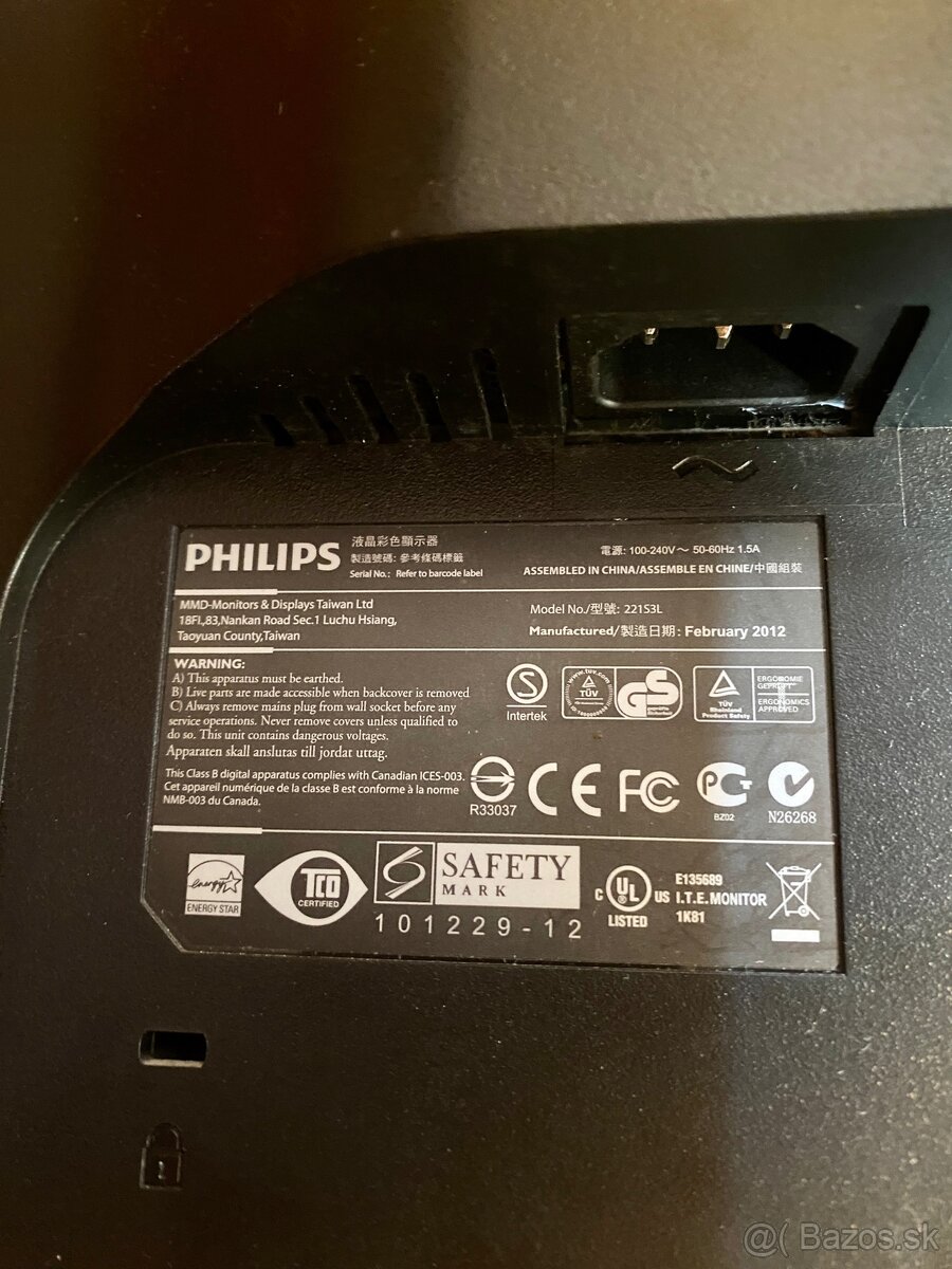 LCD monitor Philips 22” - 6