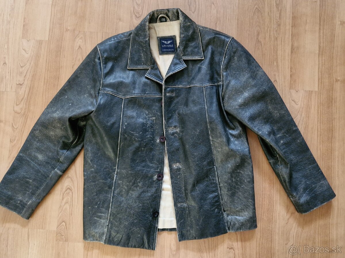 Oversize kožená bunda ARIZONA - 6