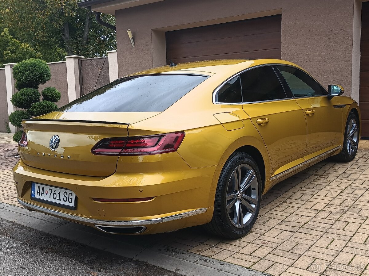 Volkswagen Arteon 1.5TSI R-Line DSG 74tis km NOVÉ ZIMNÉ PNEU - 6