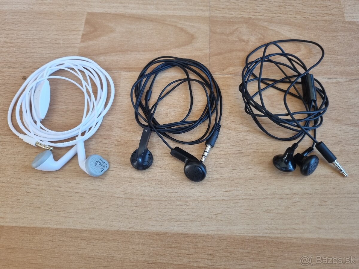 Slúchadlá na uši aj do uší + MP3 prehrávače - 6